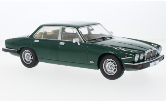Jaguar XJ Series III 1979 Donkergroen - 1:18